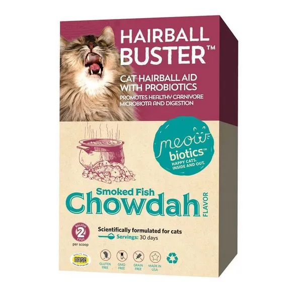 1ea Meowbiotics Hairball Buster: Hairball Prevention - Treat